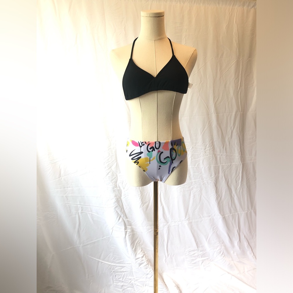 Kids Colorful Graphic Swimsuit